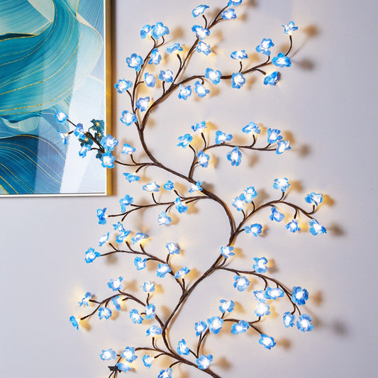 Bendable Rattan LED Decorative Lighting with Remote Control