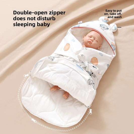 Newborn Cotton Sleeping Bag Swaddle Blanket