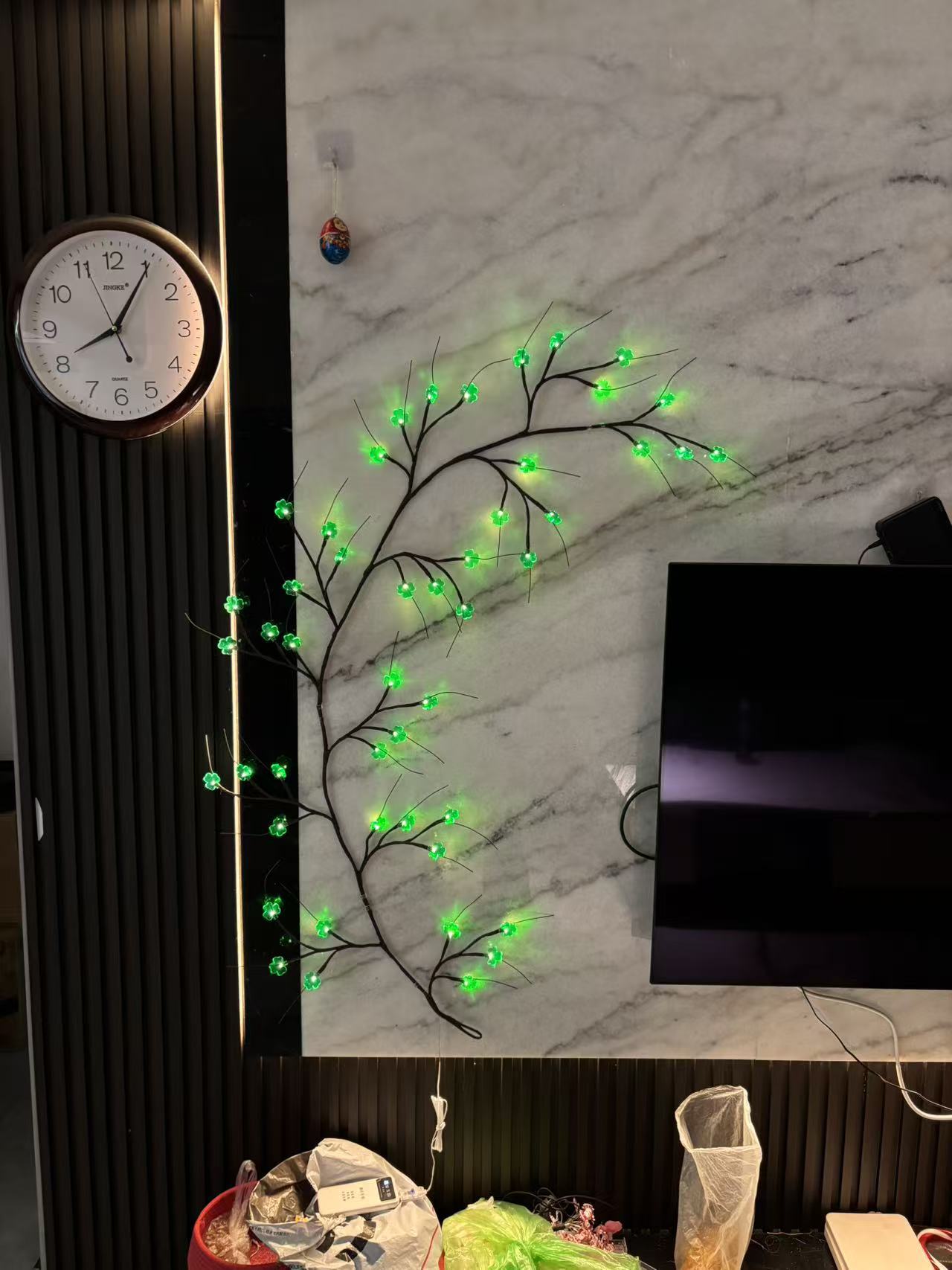 Bendable Rattan LED Decorative Lighting with Remote Control