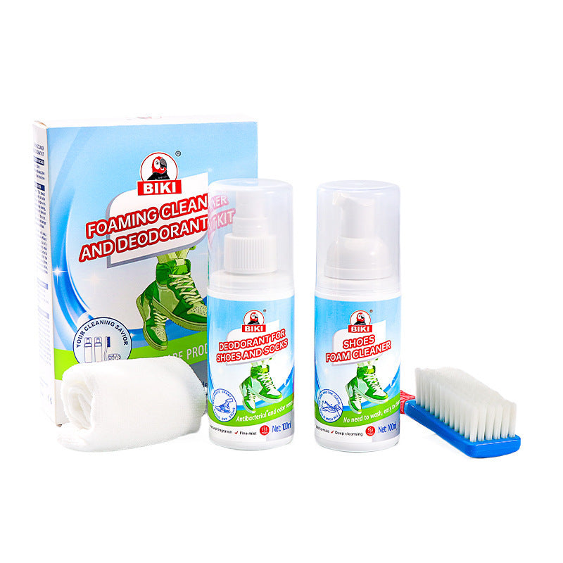 Sneaker Cleaning Spray and Brush