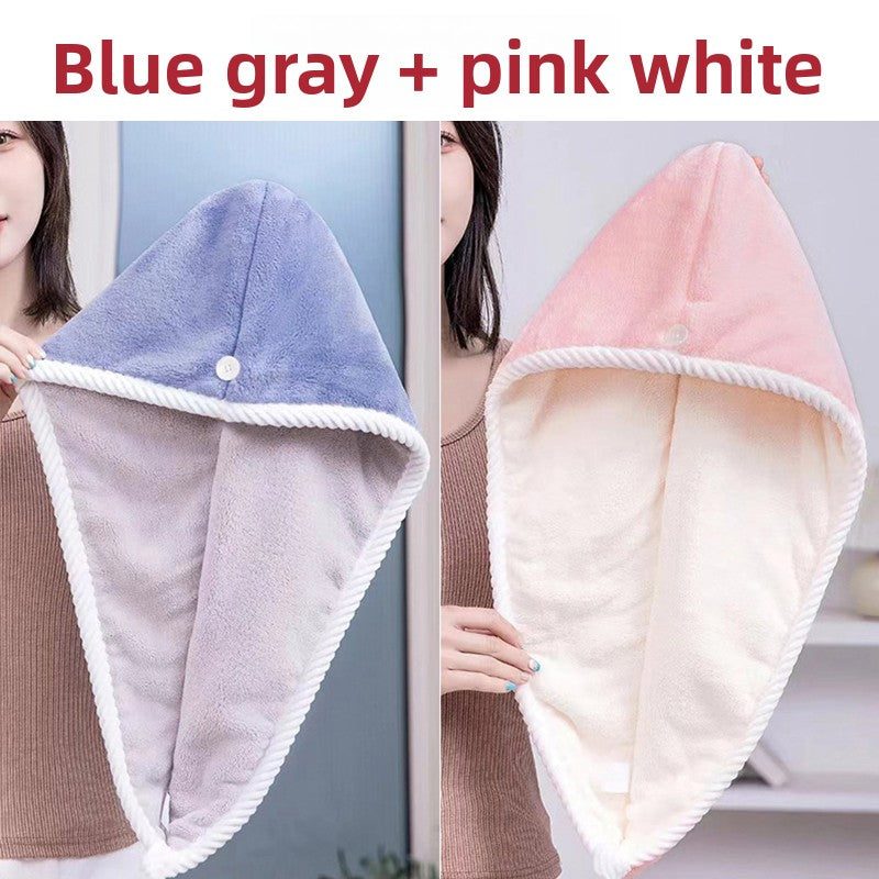Double Layer Hair Drying Cap