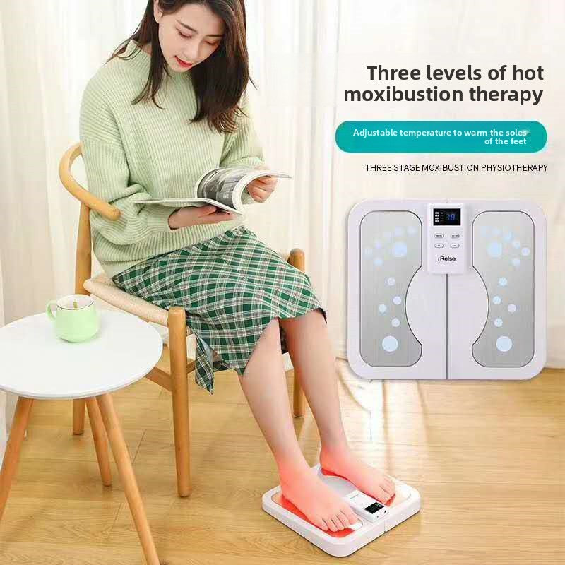 Electric Pulse Foot Massager with Heat Therapy