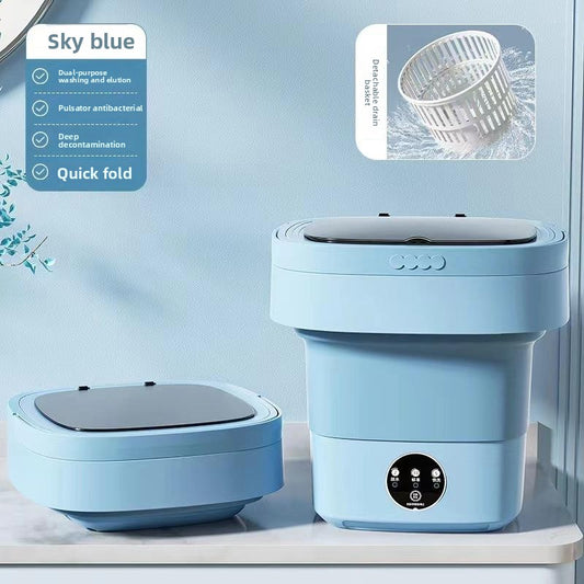 Portable Folding Washing Machine 8L Mini Washer