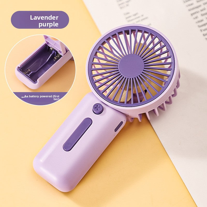 Handheld portable mini fan