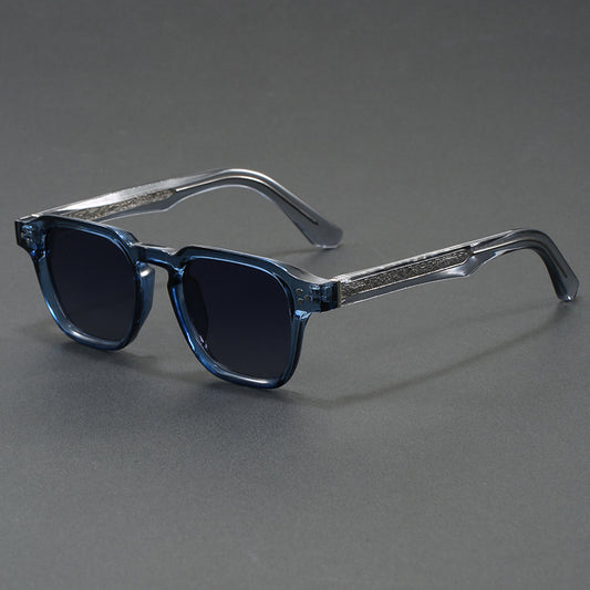 Retro UV Protection Acetate Sunglasses