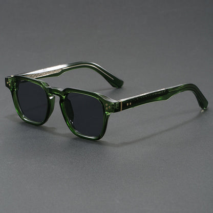 Retro UV Protection Acetate Sunglasses