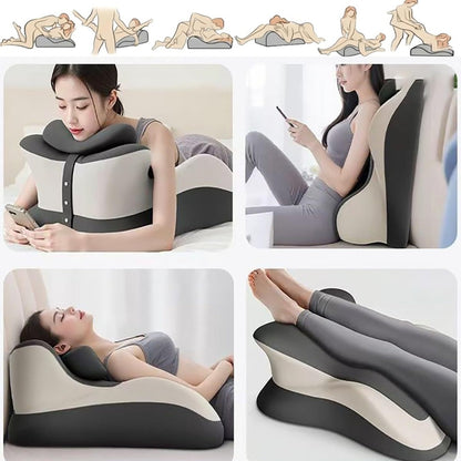 Multifunctional Memory Foam Prone Sleeping Pillow