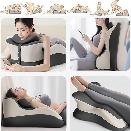 Multifunctional Memory Foam Prone Sleeping Pillow