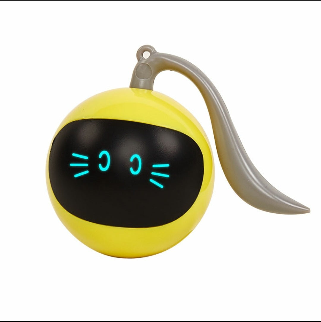 Automatic Smart Cat Toy Ball with Light and Sound