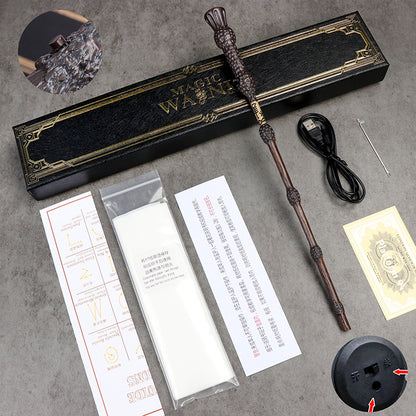 Resin Flame Fireball Magic Wand for Cosplay