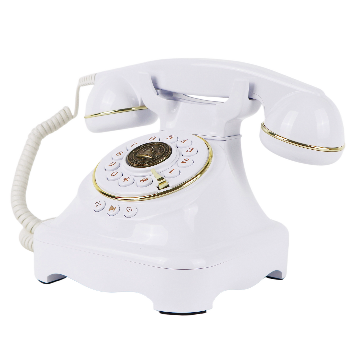 Wireless Bluetooth Retro Landline Phone with Voice Assistant