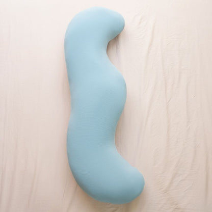 Velvet Long Pillow for Side Sleeping