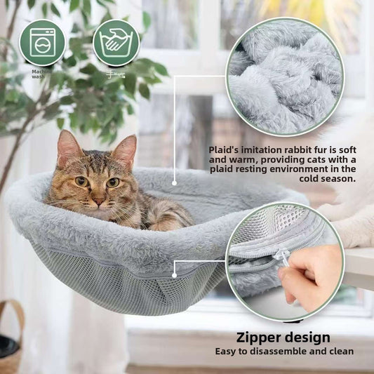 Foldable Cat Bed Desk Hammock
