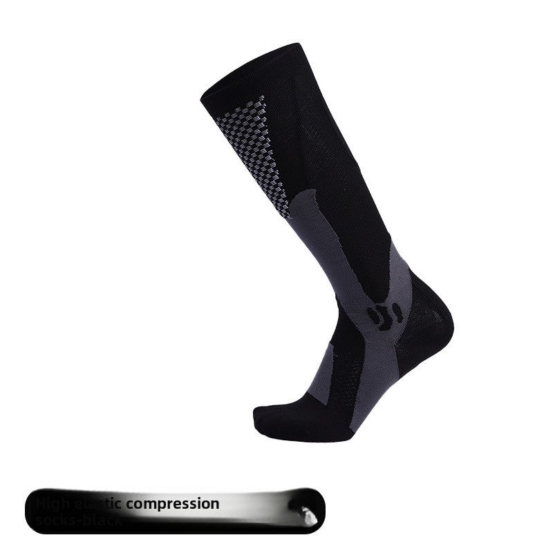 Professional Gradient Compression Sports Socks