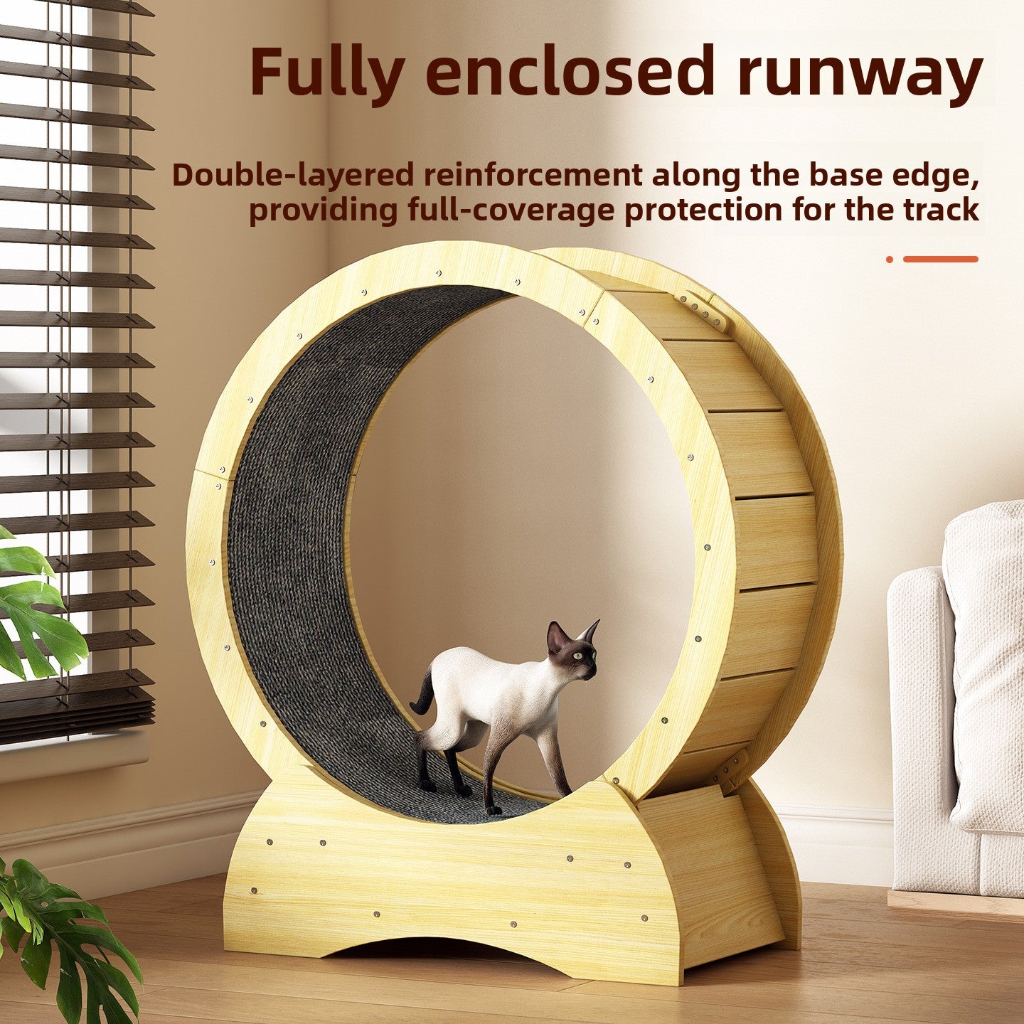 Cat Exercise Running Wheel