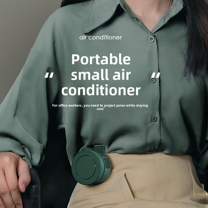 Clip-On USB Portable Fan with Rechargeable Battery