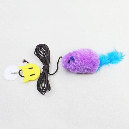Smart Sensor Plush Squeaky Mouse Cat Toy