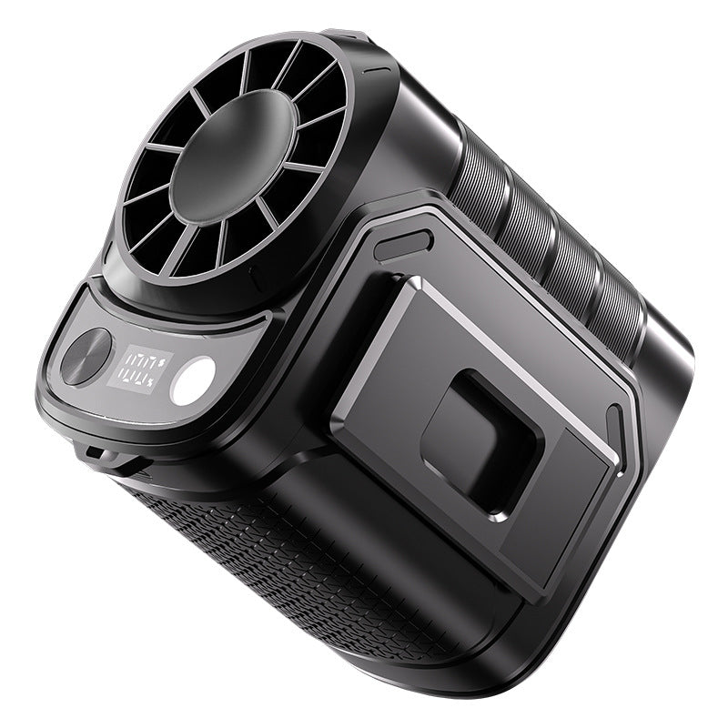 Portable Ice Cooling Waist Fan with Built-in Battery