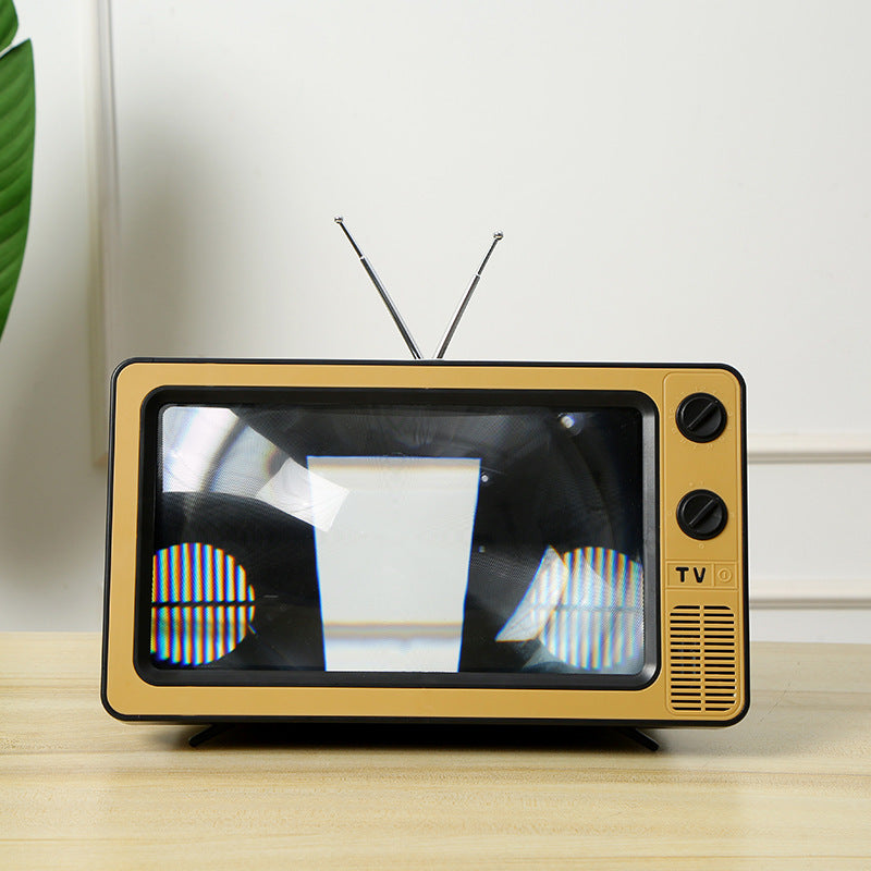 Retractable Phone Screen Amplifier with TV Design