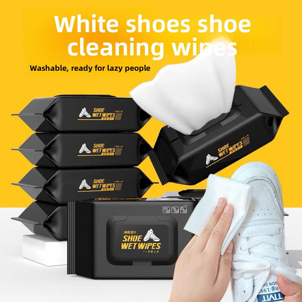 Shoe cleaning wipes, wet paper towels, stain removal