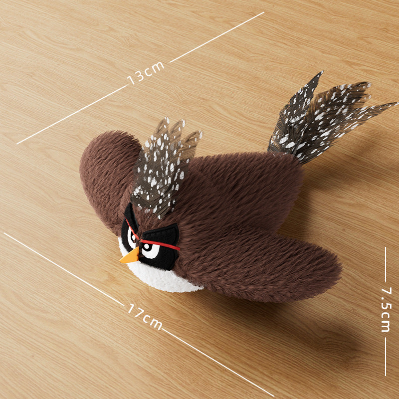 Electric Fluttering Bird Cat Toy with Sound