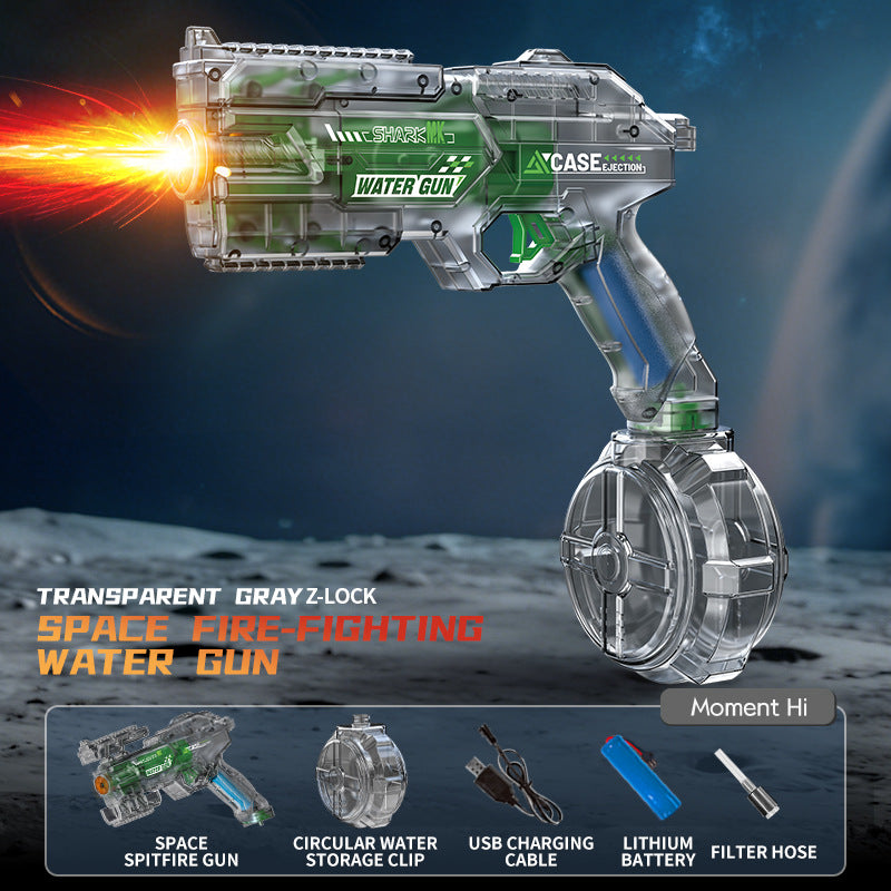 Automatic Electric Water Gun with Flashing Lights
