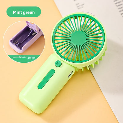 Handheld portable mini fan
