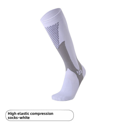 Professional Gradient Compression Sports Socks