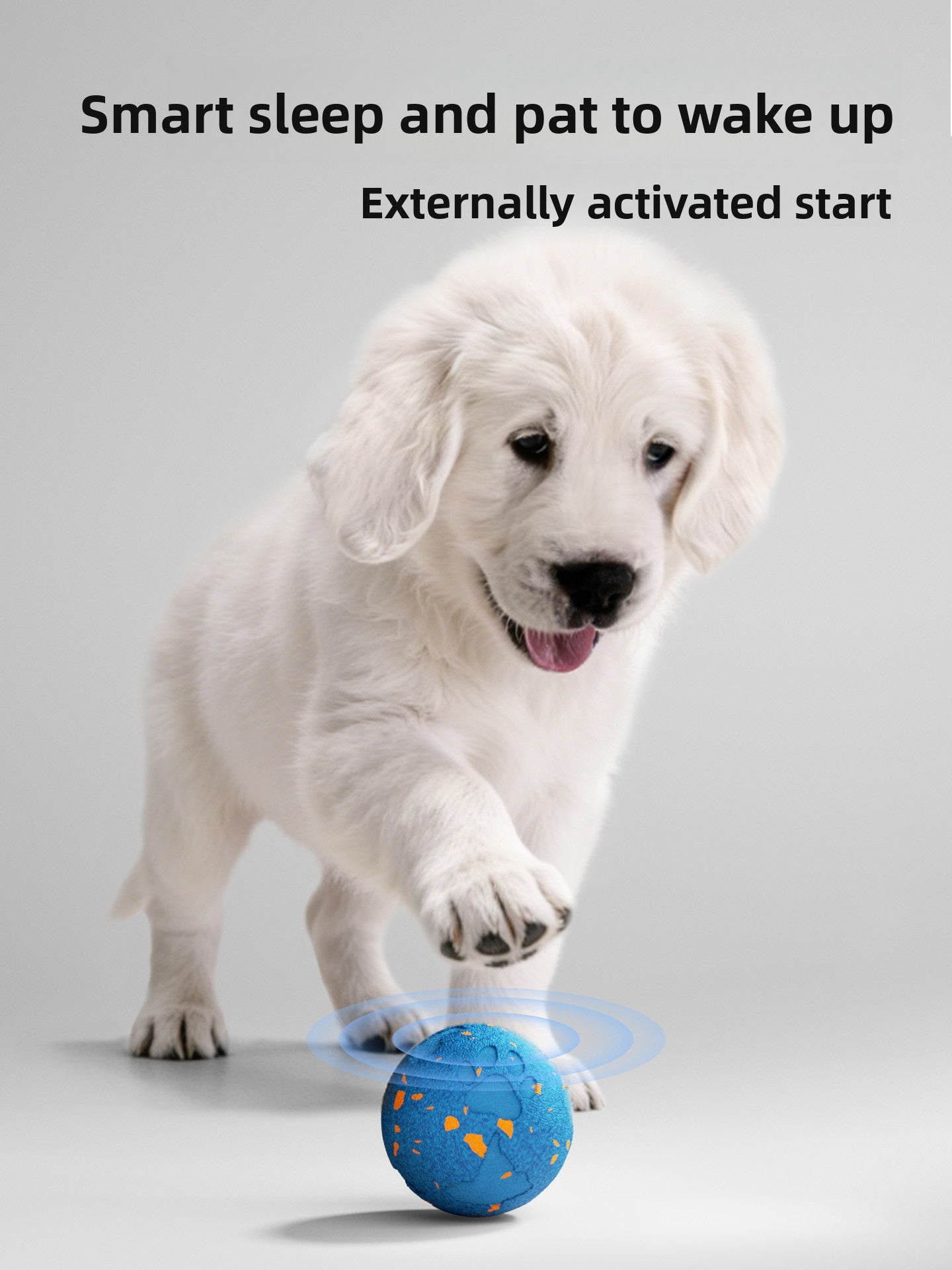 Automatic Bouncing Dog Toy Ball