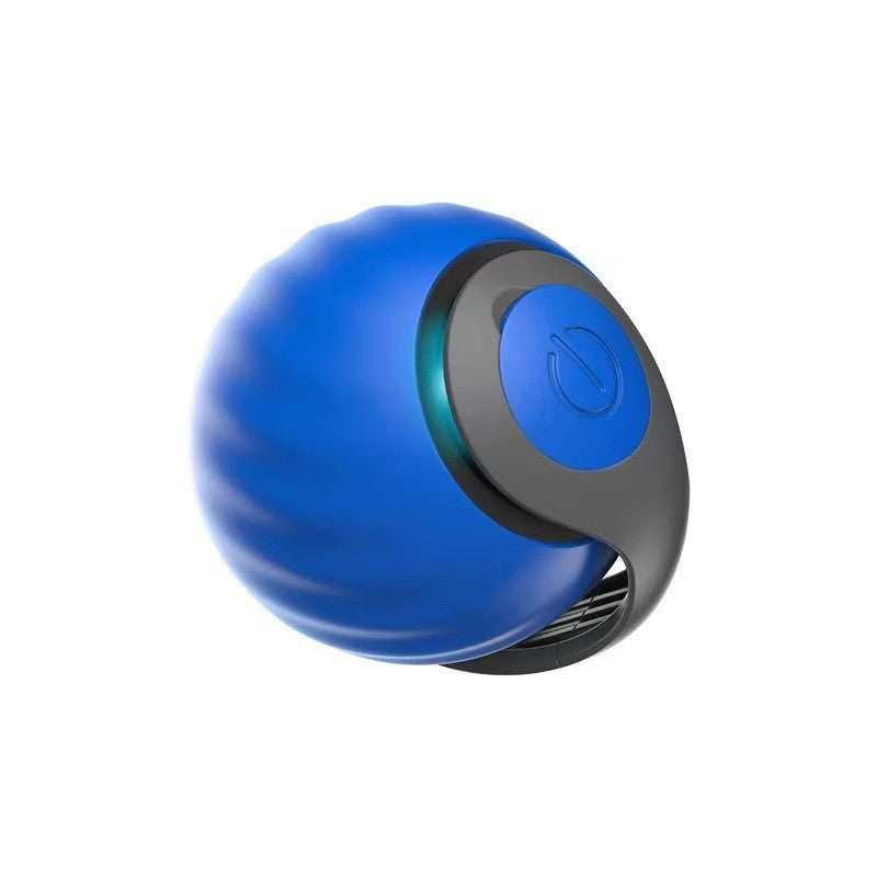 Electric Smart Cat Ball Toy with Feather Attachments