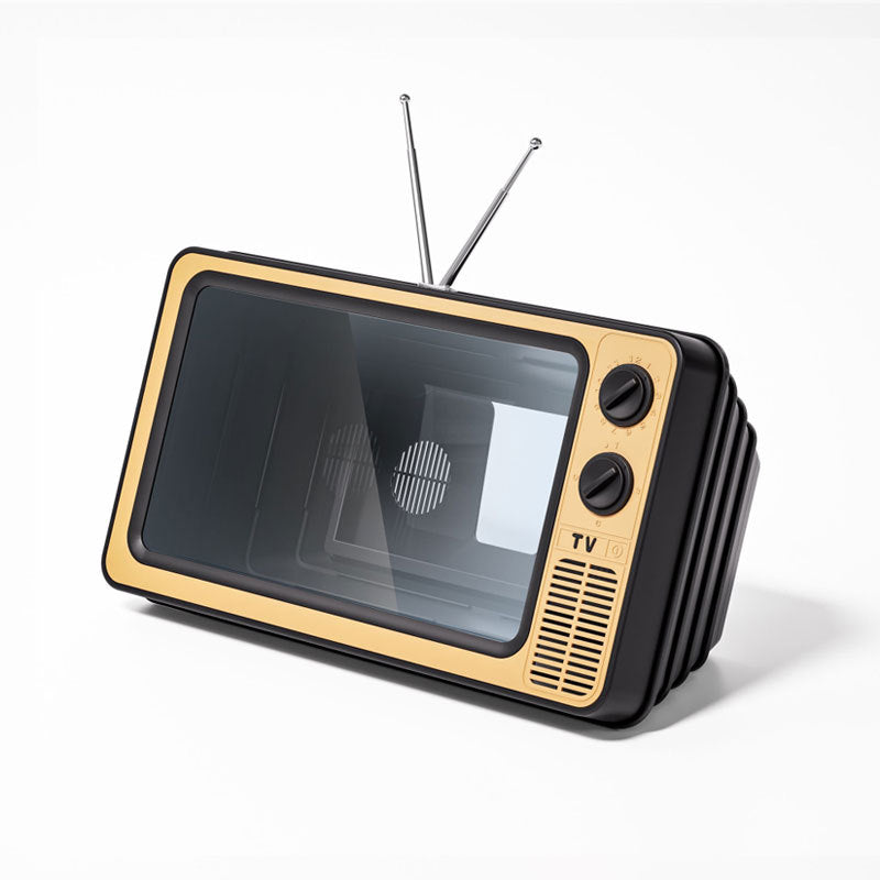 Retractable Phone Screen Amplifier with TV Design