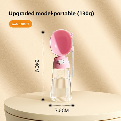 Portable Dog Water Bottle Outdoor Pet Travel Cup