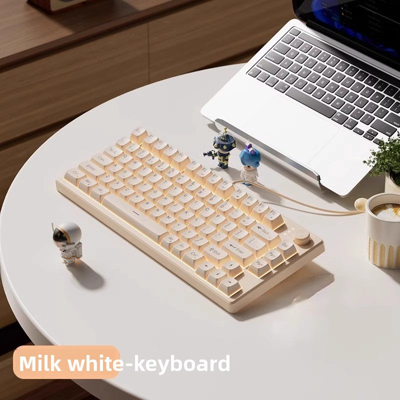 Mengzu Mechanical Feel Silent Keyboard and Mouse