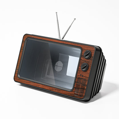 Retractable Phone Screen Amplifier with TV Design