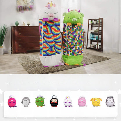 Children's anti-kick sleeping bag