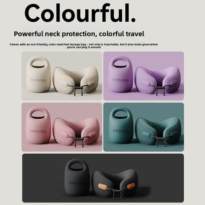 Travel Pillow Sleeping Hole U-shaped Neck Pillow