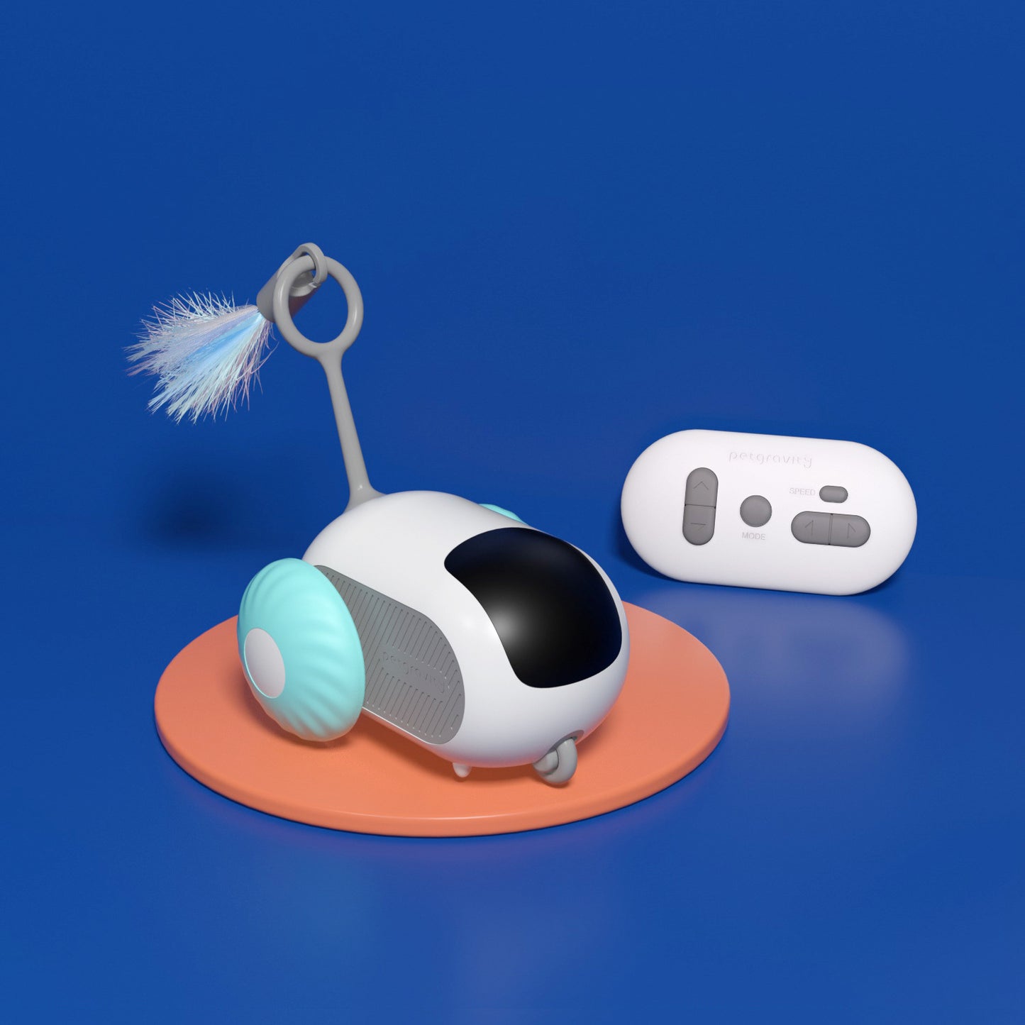 Remote Control Gravity Smart Car Cat Toy