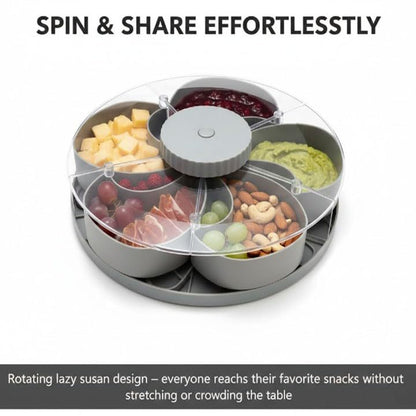 Rotating Snack Tray