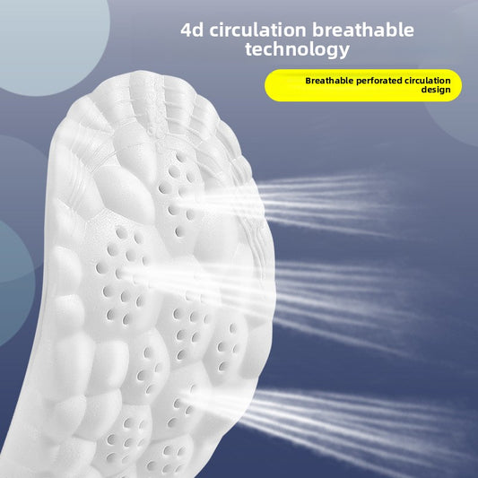4D Cloud Shock Absorbing Breathable Insoles