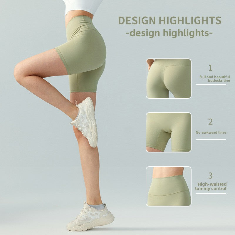 High-Waisted Yoga Shorts