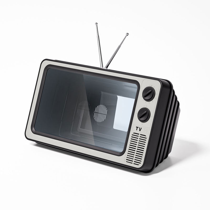 Retractable Phone Screen Amplifier with TV Design