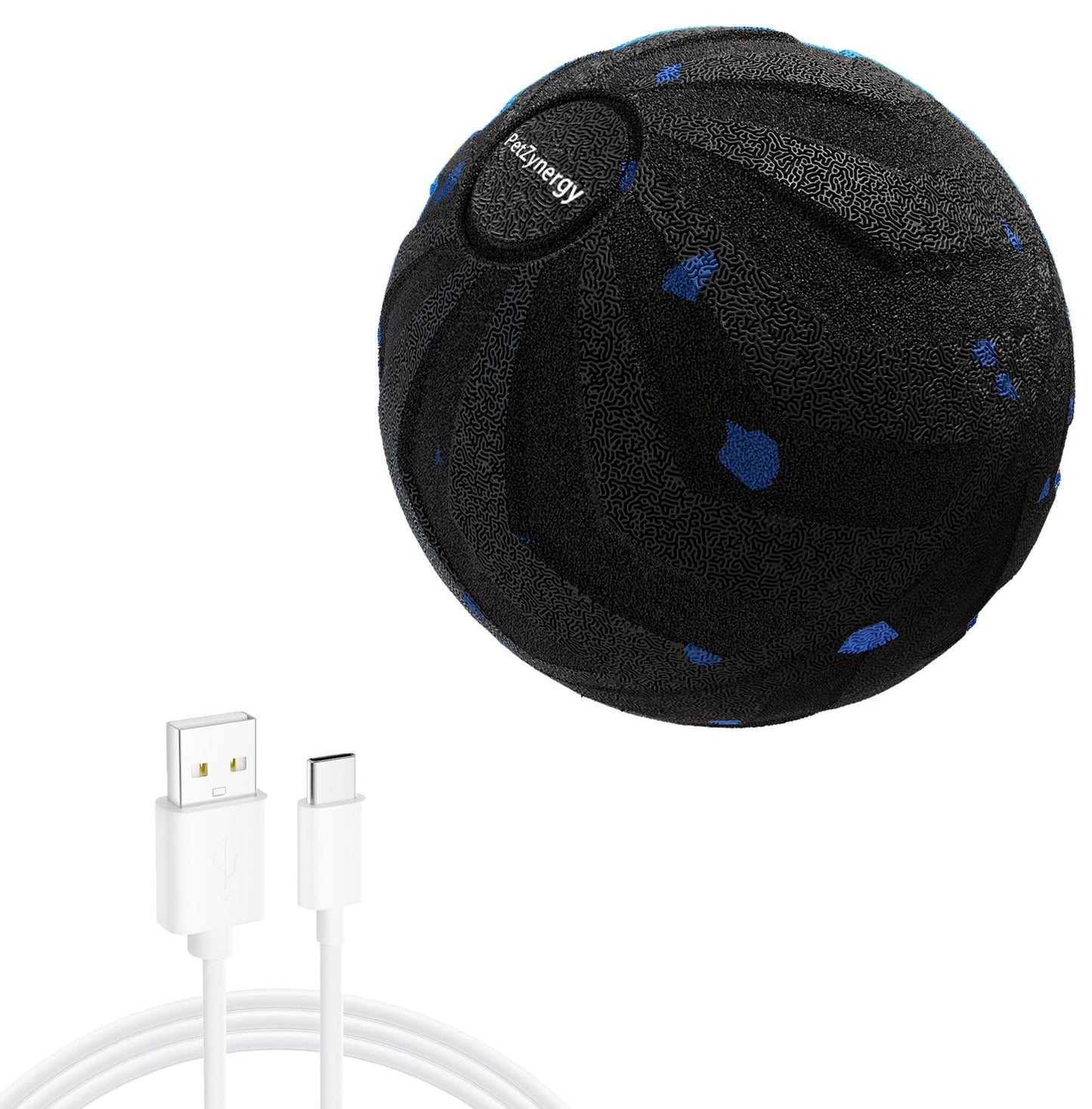 Electric Pet Food Dispensing Ball Interactive Dog Toy