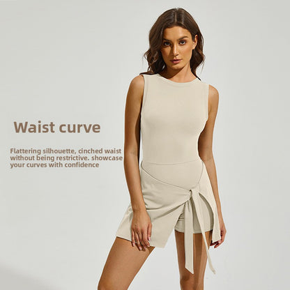 Women's summer anti-exposure sports short skirt