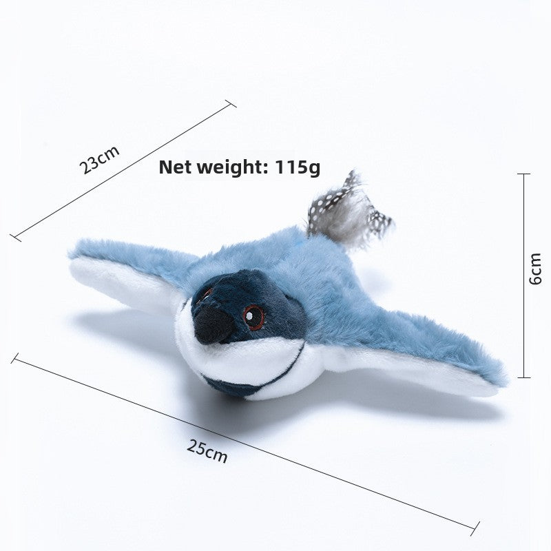 Electric Fluttering Bird Cat Toy with Sound