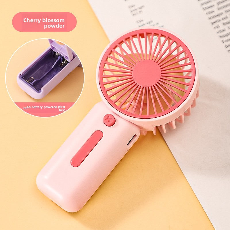 Handheld portable mini fan