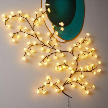 Bendable Rattan LED Decorative Lighting with Remote Control