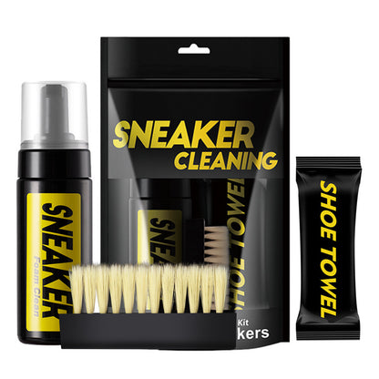 Sneaker Cleaning Spray and Brush