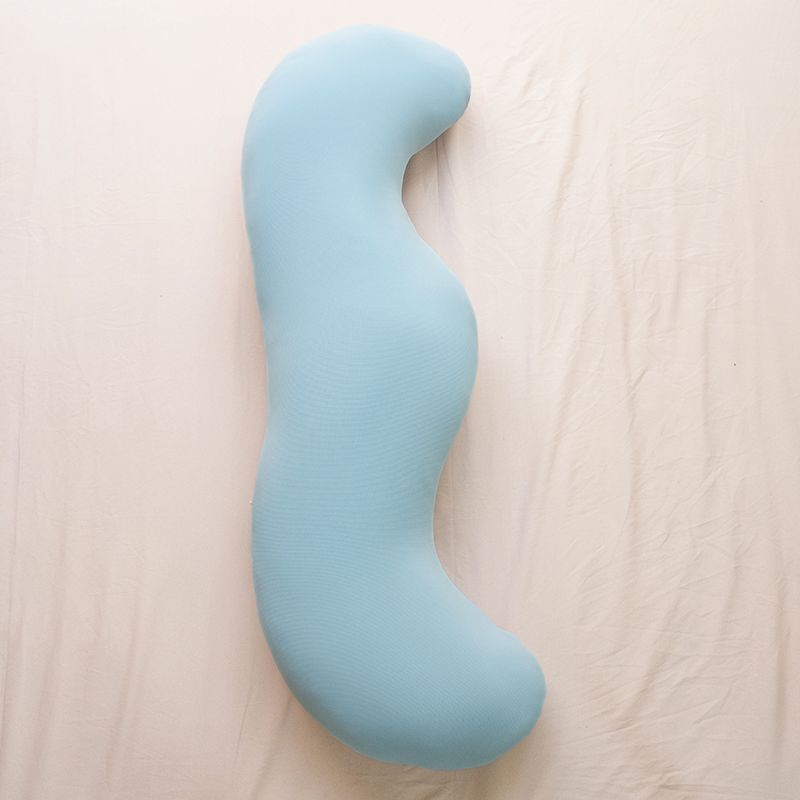 Velvet Long Pillow for Side Sleeping