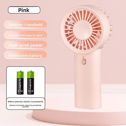 Handheld portable mini fan