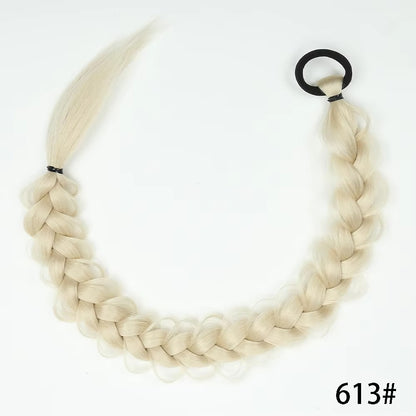 Synthetic Hair Ponytail Extension Braid
